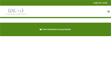 Tablet Screenshot of dlcinc.com